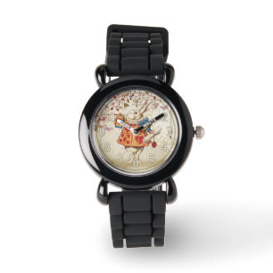 Alice Wonderland White Rabbit Watch Armbanduhr