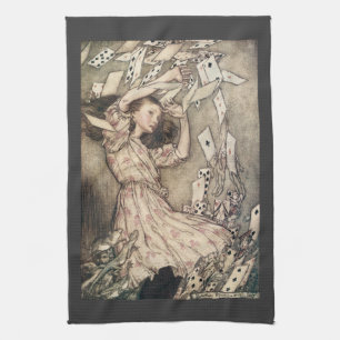 Alices Abenteuer im Wunderland von Rackham Küchentuch