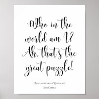 Alice's Abenteuer in Wonderland Zitat