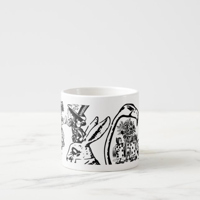 Alice's Adventures in Wonderland Espressotasse (Vorderseite)