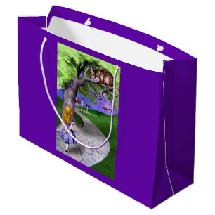Alice's Adventures in Wonderland Große Geschenktüte