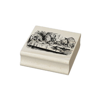 Alice's Adventures in Wonderland Gummistempel