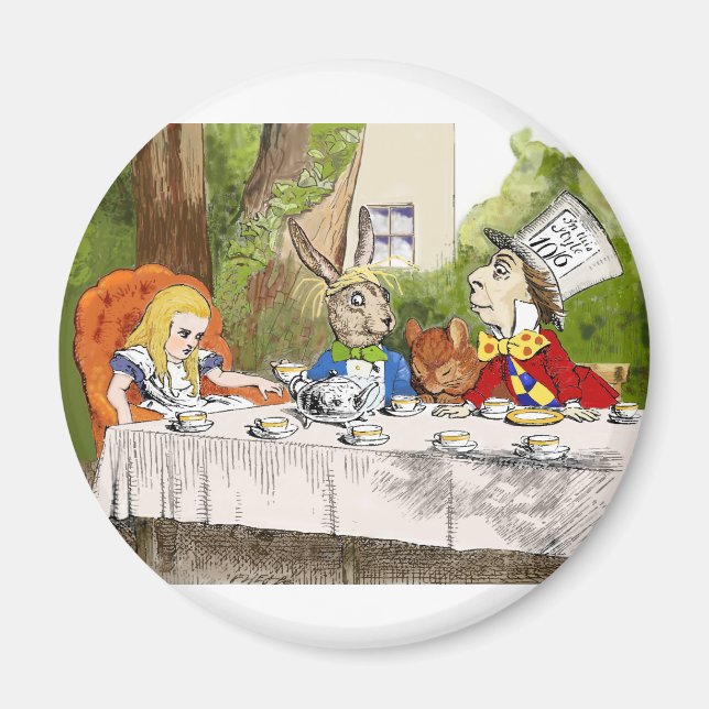 Alice's Adventures in Wonderland Magnet (Vorne)