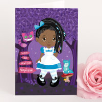 Alice's Adventures in Wonderland Personalized Card