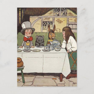 Alice's Adventures in Wonderland Postkarte