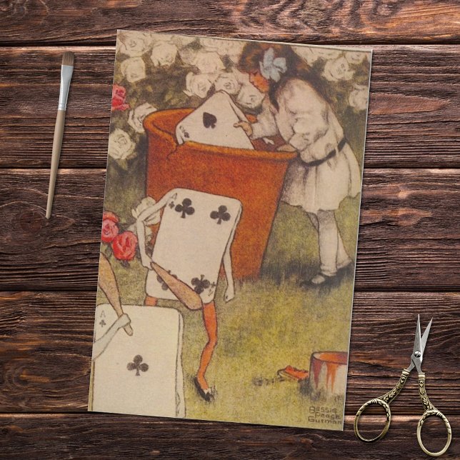 Alice's Adventures in Wonderland Seidenpapier (Von Creator hochgeladen)