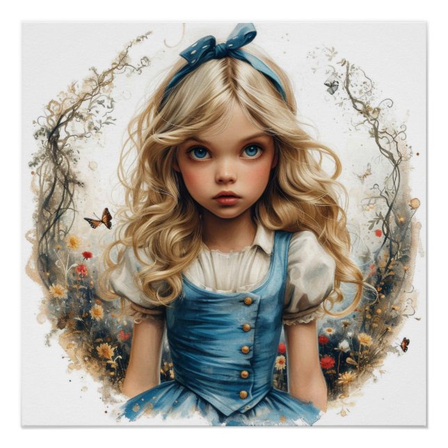 Alice's Dreamy Delight: Wunderland Whimsy Poster (Vorderseite)