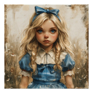 Alice's Whimsical Delight: Wunderland Whimsy Poster