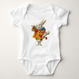 ALICE'S WHITE RABBIT BABY STRAMPLER