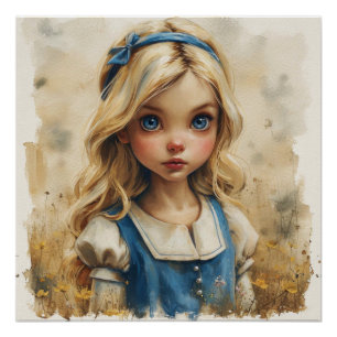 Alice's Wunderland Dreamscape: Wunderland Whimsy Poster
