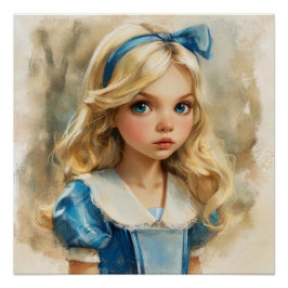 Alice's Wunderland Whimsikalität: Wunderland Whims Poster