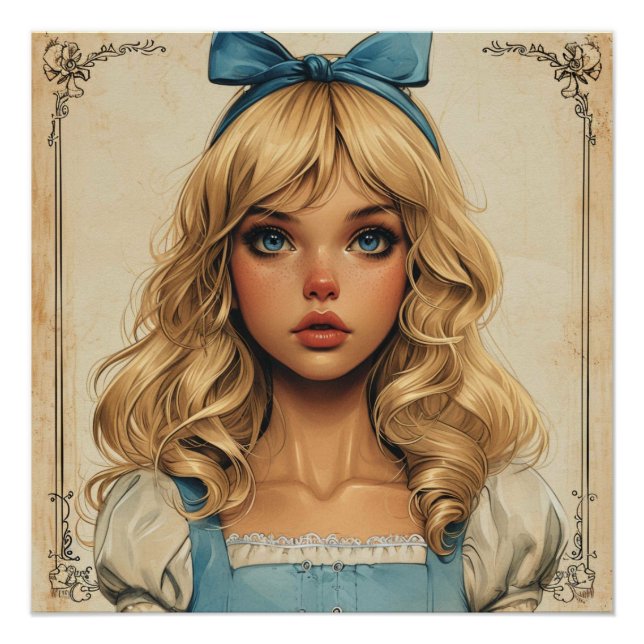 Alices Wunderland Whimsy: Wunderland Whimsy Poster (Vorderseite)