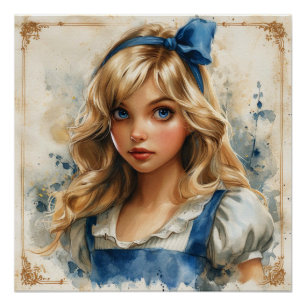 Alices wunderliche Fantasie: Wunderland Launenhaft Poster