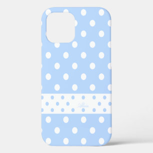 Alicia - Benutzerdefinierter Name Punkte Blau iPho Case-Mate iPhone Hülle