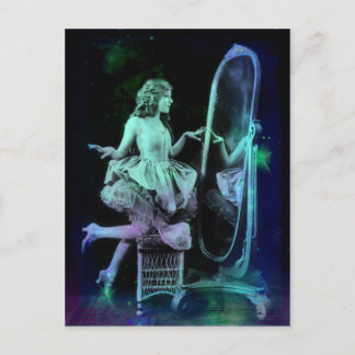 Alicia - Carte postale Blue Green Dream