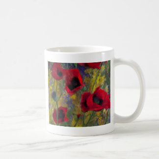 Alicias Mohnblumen Kaffeetasse