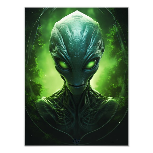 Alien 1  fotodruck (Vorne)