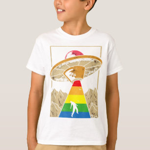 Alien Abduction Gay Pride Gaylien Lgbt T-Shirt
