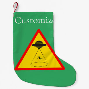Alien Abduction UFO Thunder_Cove Kleiner Weihnachtsstrumpf