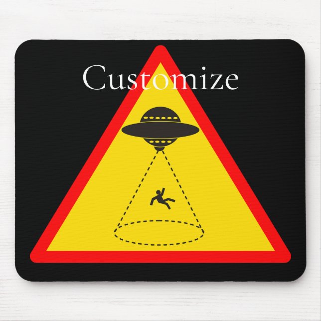 Alien Abduction UFO Thunder_Cove Mousepad (Vorne)