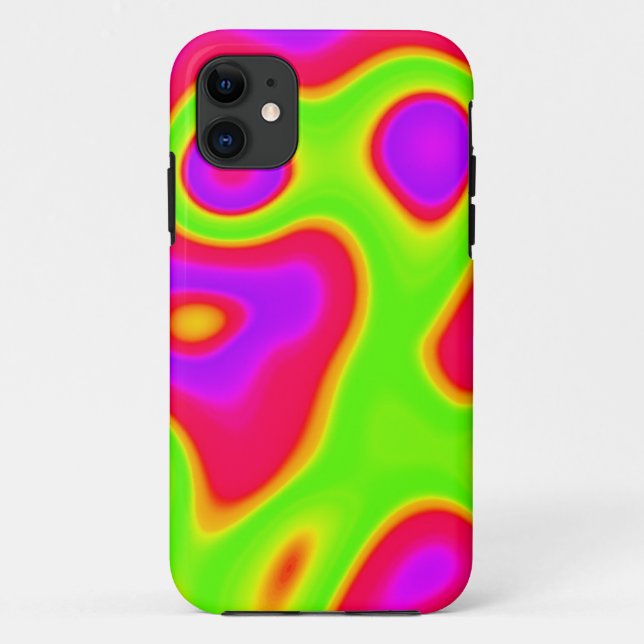 Alien abstrakt Art Case (Rückseite)