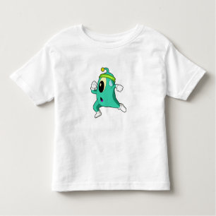 Alien als Runner Kleinkind T-shirt