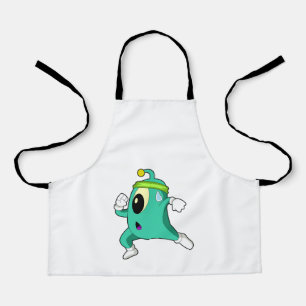 Alien als Runner Schürze