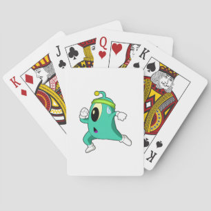 Alien als Runner Spielkarten