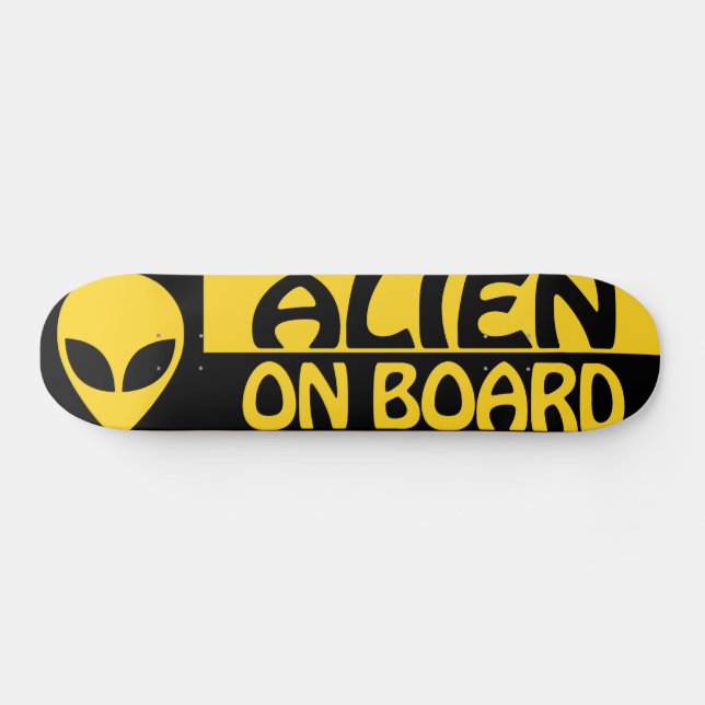 ALIEN AN BORD SKATEBOARD (Horizontal)