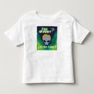 Alien aqui estamos y no nos vamos , ufo, extratere kleinkind t-shirt
