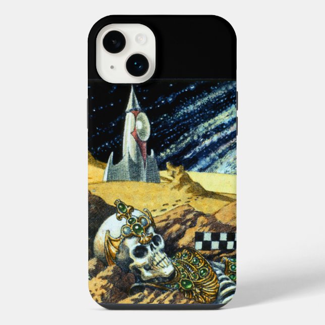 Alien-Archäologie iPhone 14 Plus Hülle (Rückseite)
