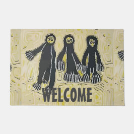 ALIEN ARRIVAL, EDIT TEXT, RUG FUßMATTE