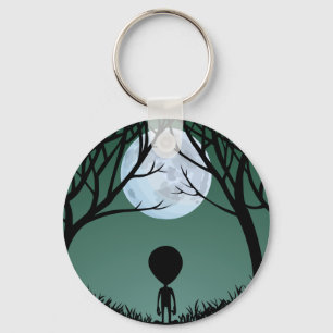 Alien Art Key Chain Extraterrestrische Geschenke & Schlüsselanhänger