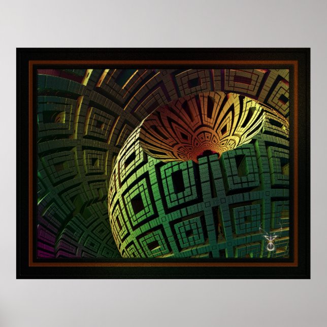 Alien Artifact von Xzendor7 Poster (Vorne)