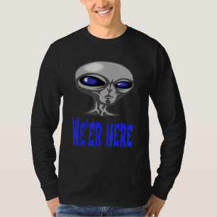 Alien aus unberührten Teilen des Weltraums oder de T-Shirt