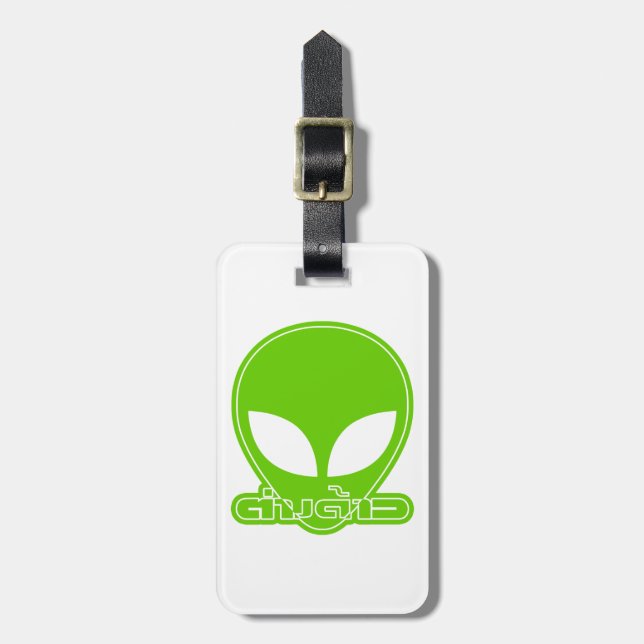 Alien [Ausländer] Tang Dao , Thai-Sprachschrift Gepäckanhänger (Vorderseite vertikal)