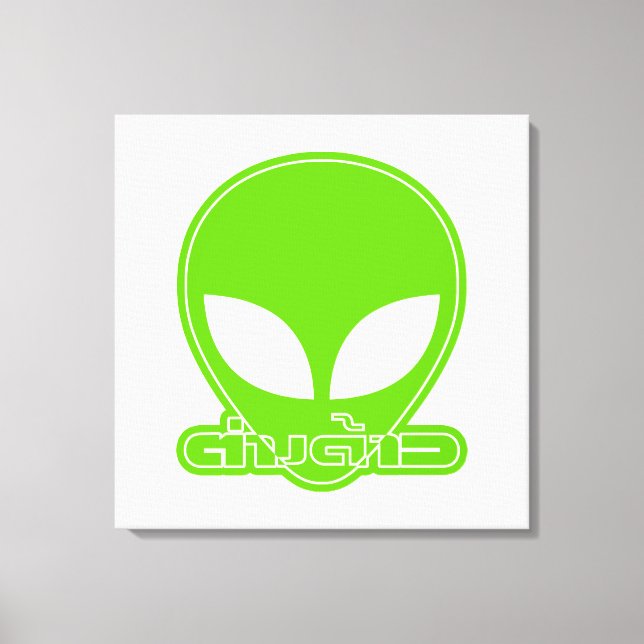 Alien [Ausländer] Tang Dao , Thai-Sprachschrift Leinwanddruck (Vorderseite)