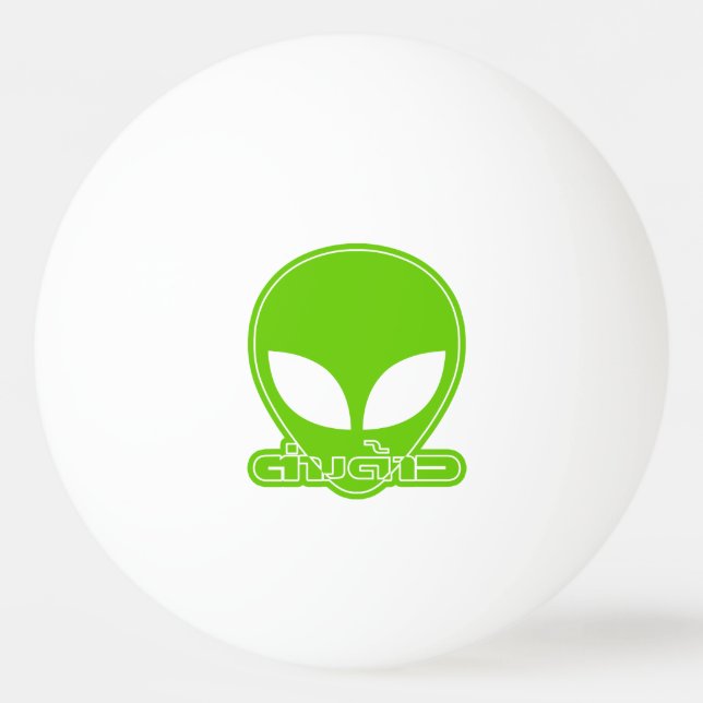 Alien [Ausländer] Tang Dao , Thai-Sprachschrift Tischtennisball (Vorderseite)