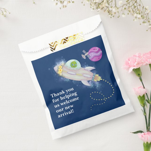 Alien Baby Shower begünstige Bags Geschenktütchen (Versiegelt)