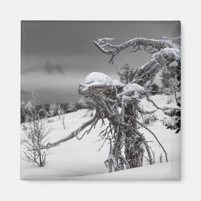 Alien-Baummagnet Magnet (Vorne)