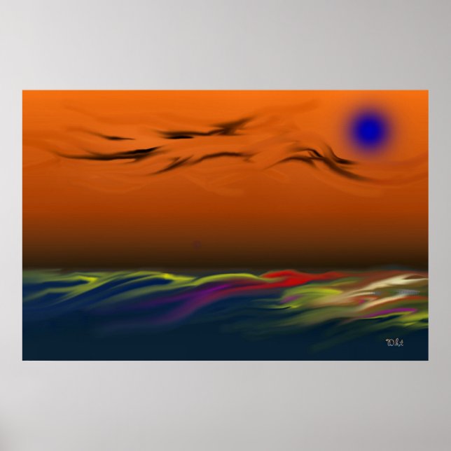 Alien Beach Poster (Vorne)