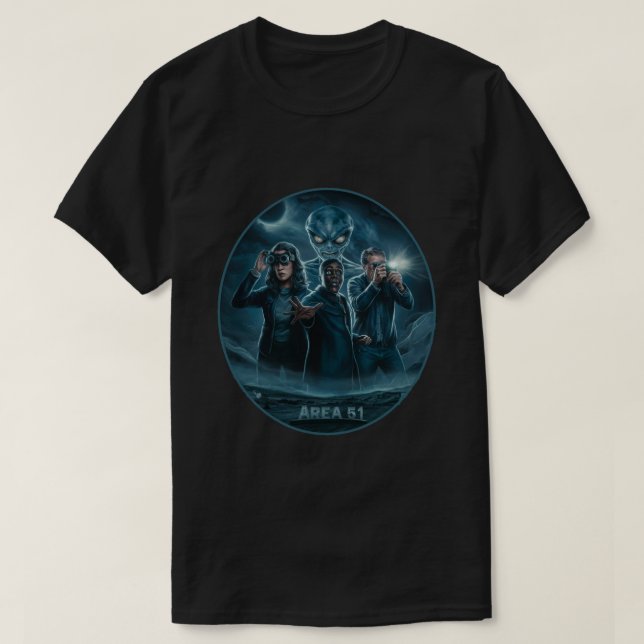 Alien - Bereich 51 T-Shirt (Design vorne)