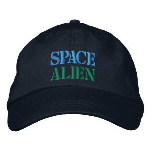 ALIEN BESTICKTE BASEBALLKAPPE
