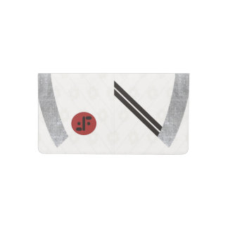 Alien-Besucher-Auslese-Leutnant Checkbook Cover