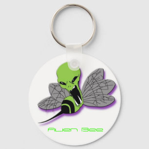 Alien-Bienen-Schlüsselkette Schlüsselanhänger