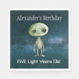 Alien Birthday Party Serviette