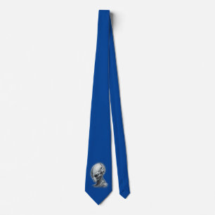 Alien Blaue Krawatte