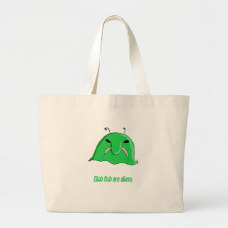 Alien Blob Jumbo Stoffbeutel