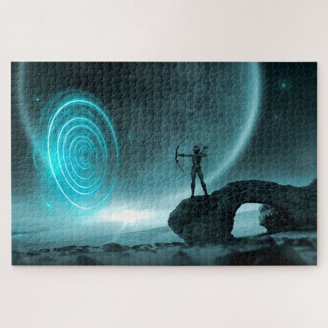 Alien Bogenschütze (Horizontal)