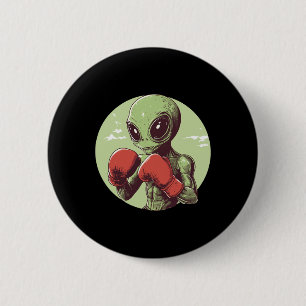 Alien Boxer ist bereit, in Handschuhen zu kämpfen Button